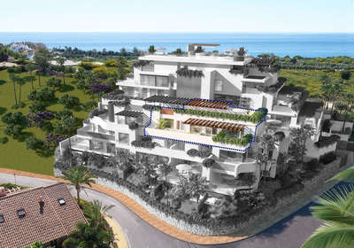 Penthouse/Dachwohnung Luxus zu verkaufen in Río Real, Marbella, Málaga. 