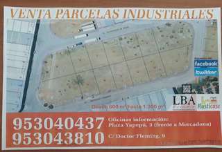 Industrial plot for sale in Polígono Industrial San Cristobal, Bailén, Jaén. 
